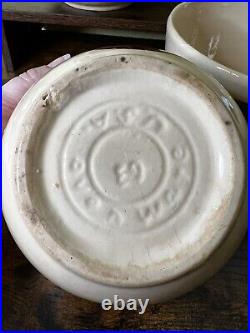 Vintage 3 Watt Pottery Apple Nesting Mixing Bowls #63 #64 #65 -READ