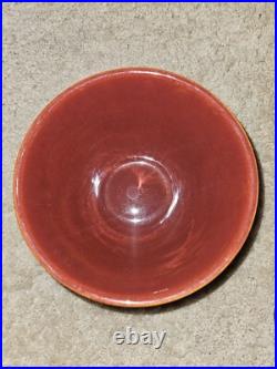 Vintage 5 Bauer Pottery Nest Ringware Mixing / Nesting Bowls 5 To 9