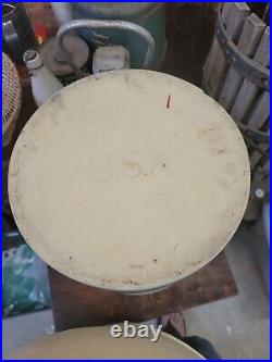 Vintage 5 Gallon Robinson Ransbottom Stoneware Crock- Ivory / Brown