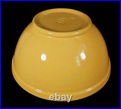 Vintage #6 Bauer Plainware Los Angeles California Pottery Mixing Bowl 11.75