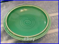 Vintage 8 Fiesta Fiestaware Covered Soup Casserole Bowl with Lid Light Green
