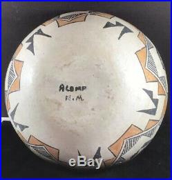 Vintage Acoma Pottery Bowl From The 40s Or 50s. Excellant Condition