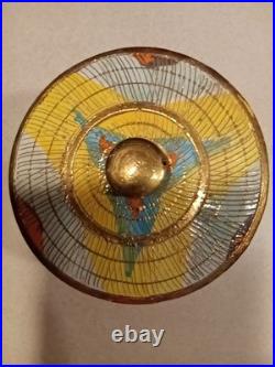 Vintage Aldo Londi for Bitossi Seta Series Pedestal Bowl