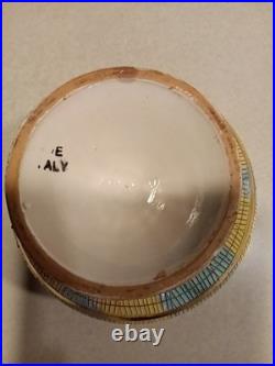 Vintage Aldo Londi for Bitossi Seta Series Pedestal Bowl