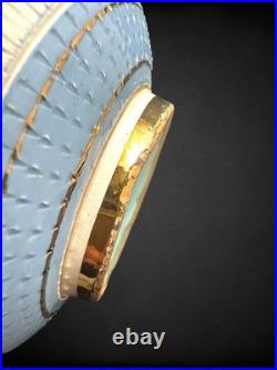 Vintage Aldo Londi for Bitossi Seta Sgraffito Italian Pottery Ceramic Bowl