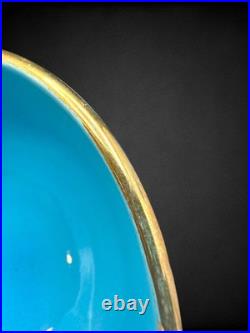 Vintage Aldo Londi for Bitossi Seta Sgraffito Italian Pottery Ceramic Bowl