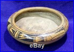 Vintage Antique Circa 1890 1930 Hopi Indian Bowl Pottery