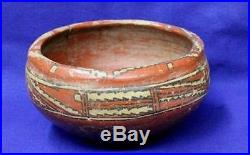 Vintage Antique Circa 200-500 B. C West Coast Mexico Chupicuaro Bowl Pottery