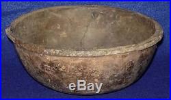 Vintage Antique Circa 800-1200 A. D Clark Co, AR Incised Rim Bowl F Pottery