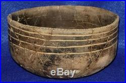 Vintage Antique Circa 800-1200 A. D Clark Co, Arkansas Pottery Bowl