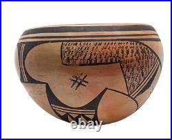 Vintage Antique HOPI Native American Pottery Bowl
