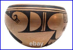 Vintage Antique HOPI Native American Pottery Bowl