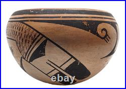 Vintage Antique HOPI Native American Pottery Bowl