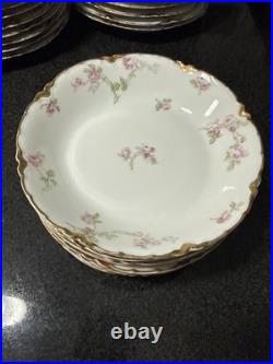 Vintage Antique Haviland Limoges France Bowls 7-1/2 Lot of 8