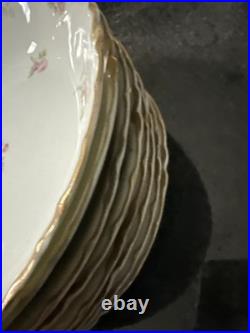 Vintage Antique Haviland Limoges France Bowls 7-1/2 Lot of 8
