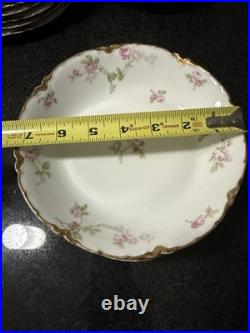 Vintage Antique Haviland Limoges France Bowls 7-1/2 Lot of 8