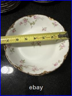 Vintage Antique Haviland Limoges France Bowls 7-1/2 Lot of 8