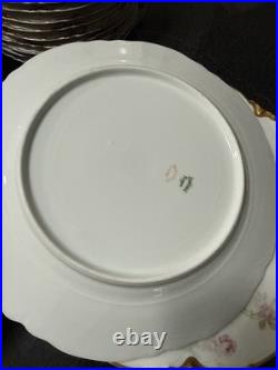 Vintage Antique Haviland Limoges France Salad Plates 7.5 Lot of 10