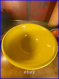 Vintage Art Deco Pacific Pottery MIxing Bowls 3pc