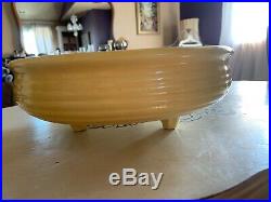 Vintage BAUER Monterey FOOTED Fruit BOWL Pottery Rare 10