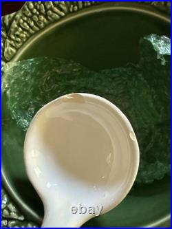 Vintage Bardollo Pinhiero Portuguese Ceramic Cabbage Large Bowl