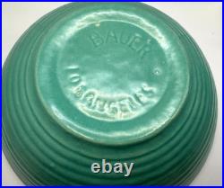 Vintage Bauer 12 Medium Salad Serving Bowl Green Ring EXCELLENT CONDITION