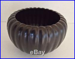 Vintage Bauer Pottery Pumpkin Bowl