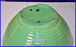Vintage Bauer Pottery Ring Ware 14 Jade Green Punch Bowl