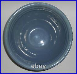 Vintage Bauer Pottery Ring Ware Delph Blue #9 Mixing Bowl