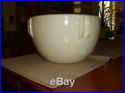 Vintage Bauer Pottery White #10 Indian Bowl
