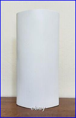 Vintage Bennington Potters David Gil MCM White 17 1/4 Tall Vase