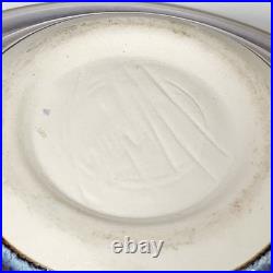 Vintage Bill Campbell Studio Pottery Handmade Drip Glaze Ceramic Bowls Set of 2