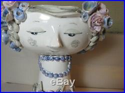 Vintage Bjorn Wiinblad Eva Vase Centerpiece Bowl