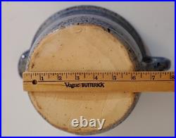 Vintage Blue JERRY BROWN Hamilton AL 8-94 Pottery Batter Bowl Perfect