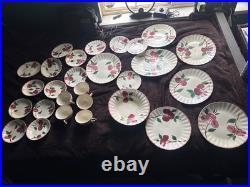 Vintage Blue Ridge Southern Potteries APPLES Set 27 Of Miscellaneous