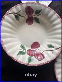 Vintage Blue Ridge Southern Potteries APPLES Set 27 Of Miscellaneous