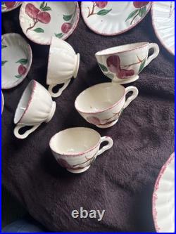 Vintage Blue Ridge Southern Potteries APPLES Set 27 Of Miscellaneous