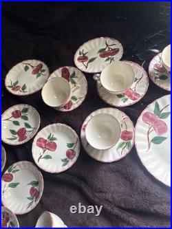 Vintage Blue Ridge Southern Potteries APPLES Set 27 Of Miscellaneous