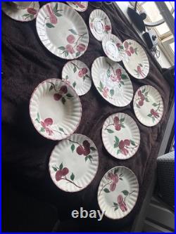 Vintage Blue Ridge Southern Potteries APPLES Set 27 Of Miscellaneous