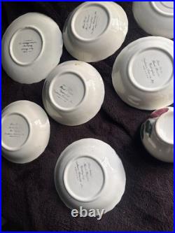 Vintage Blue Ridge Southern Potteries APPLES Set 27 Of Miscellaneous