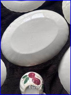 Vintage Blue Ridge Southern Potteries APPLES Set 27 Of Miscellaneous