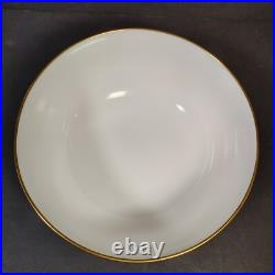 Vintage Boehm Bluebonnet Bowl 1989 Texas Floral Porcelain Gold Trim 8