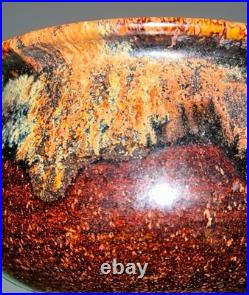 Vintage Boho Studio Pottery Stoneware Bowl 3x5.5