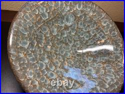 Vintage Chinese Song Dynasty Inspired Jian-Zhan/Tenmoku Ice Crackle Glaze Bowl