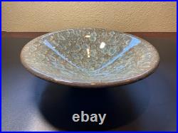 Vintage Chinese Song Dynasty Inspired Jian-Zhan/Tenmoku Ice Crackle Glaze Bowl