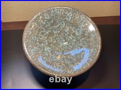Vintage Chinese Song Dynasty Inspired Jian-Zhan/Tenmoku Ice Crackle Glaze Bowl