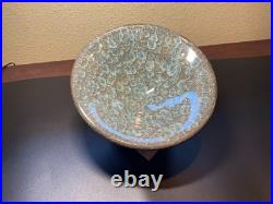 Vintage Chinese Song Dynasty Inspired Jian-Zhan/Tenmoku Ice Crackle Glaze Bowl