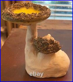 Vintage Cynthia Hipkiss Whimsical Sculpture Lady Signed Very Rare Piece 1987