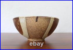 Vintage David Cressey Gourmet Ware Architectural Stoneware Pottery Bowl Planter