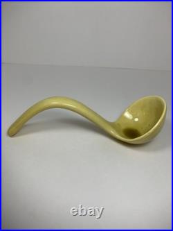 Vintage DeForest of California Soup Tureen Full Set Yellow Ivy Motif Mid Century